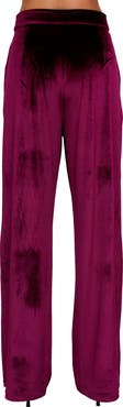 Lily and Lionel London Valerie Straight Leg Velvet Trouser