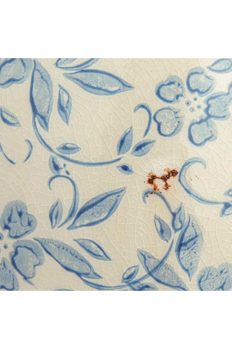 Vase with Transferware Pattern, Alternate, color, White