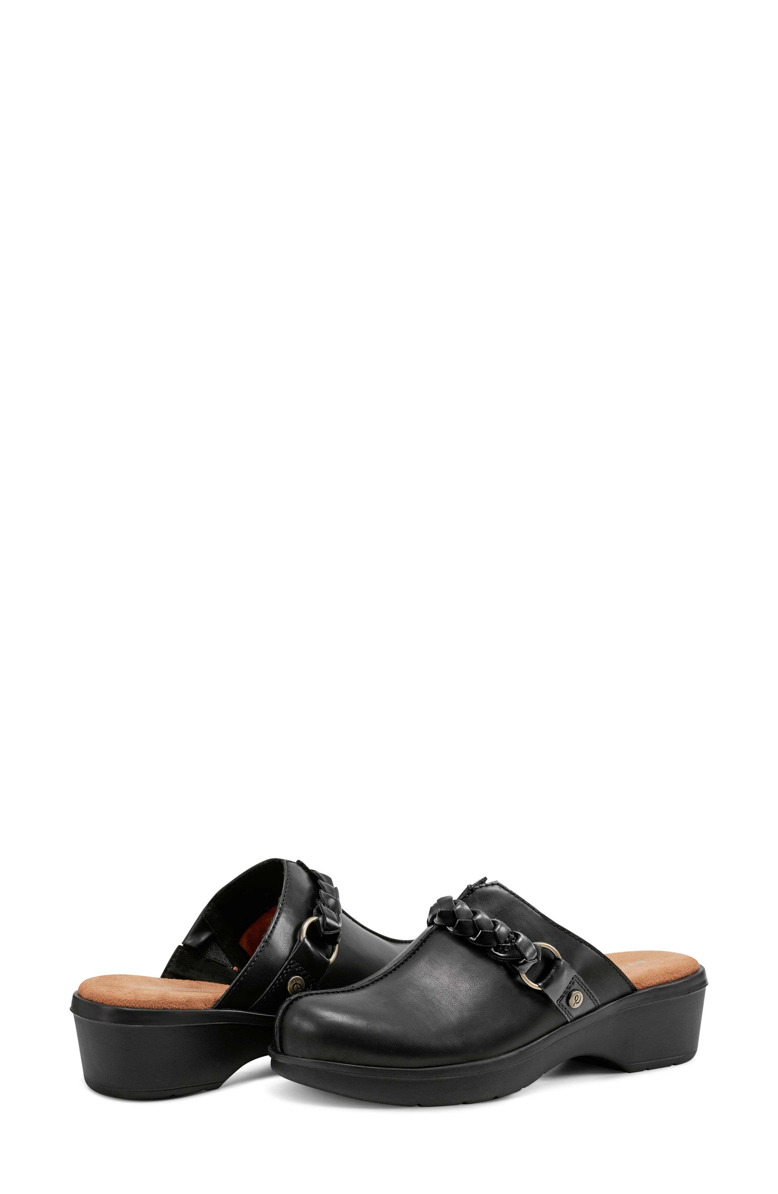 Easy Spirit Paxton Clog, Alternate, color, Black
