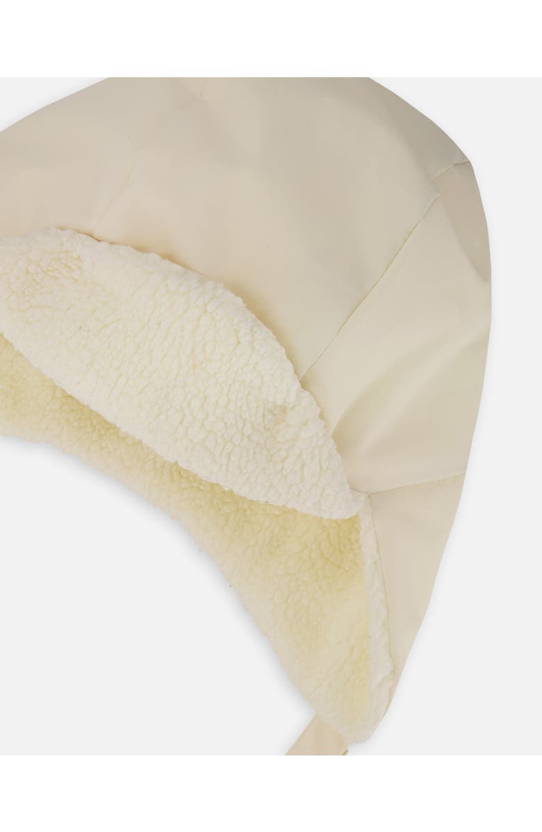 Deux par Deux Gender Inclusive Lined Chapka, Alternate, color, White Asparagus