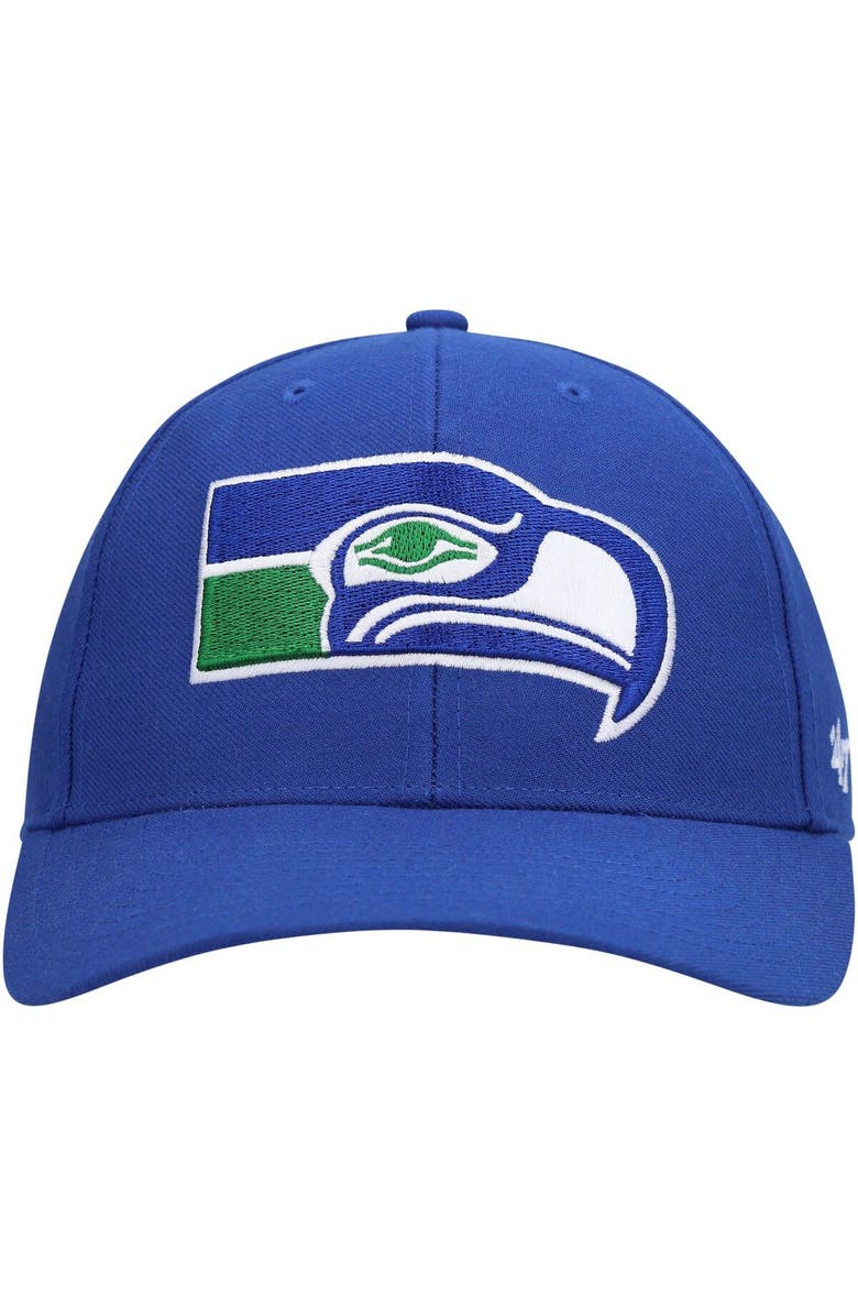 '47 Men's '47 Royal Seattle Seahawks MVP Adjustable Hat, Alternate, color, 