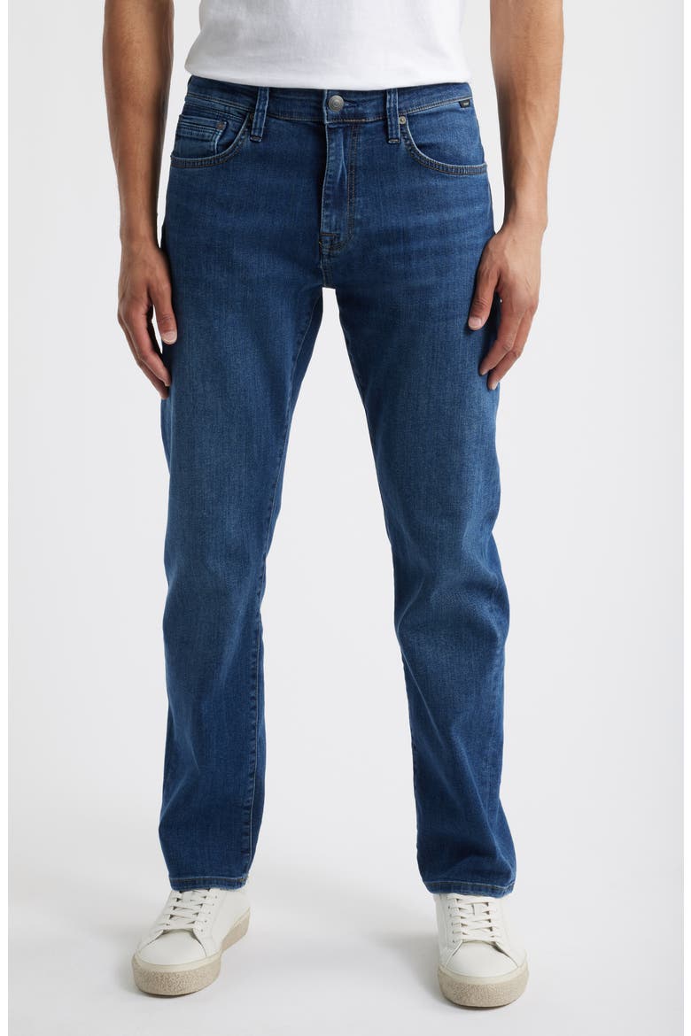 Zach Straight Leg Jeans, Main, color, DEEP BRUSHED WILLIAMSBURG