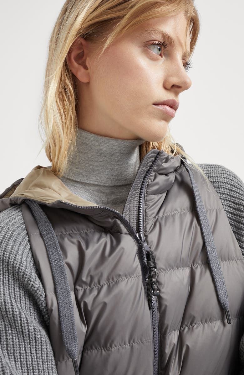 Brunello Cucinelli Nylon down jacket, Alternate, color,