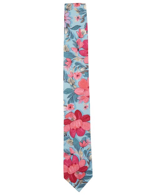 Lords Of Harlech Taddeo Merino Tie In Blue