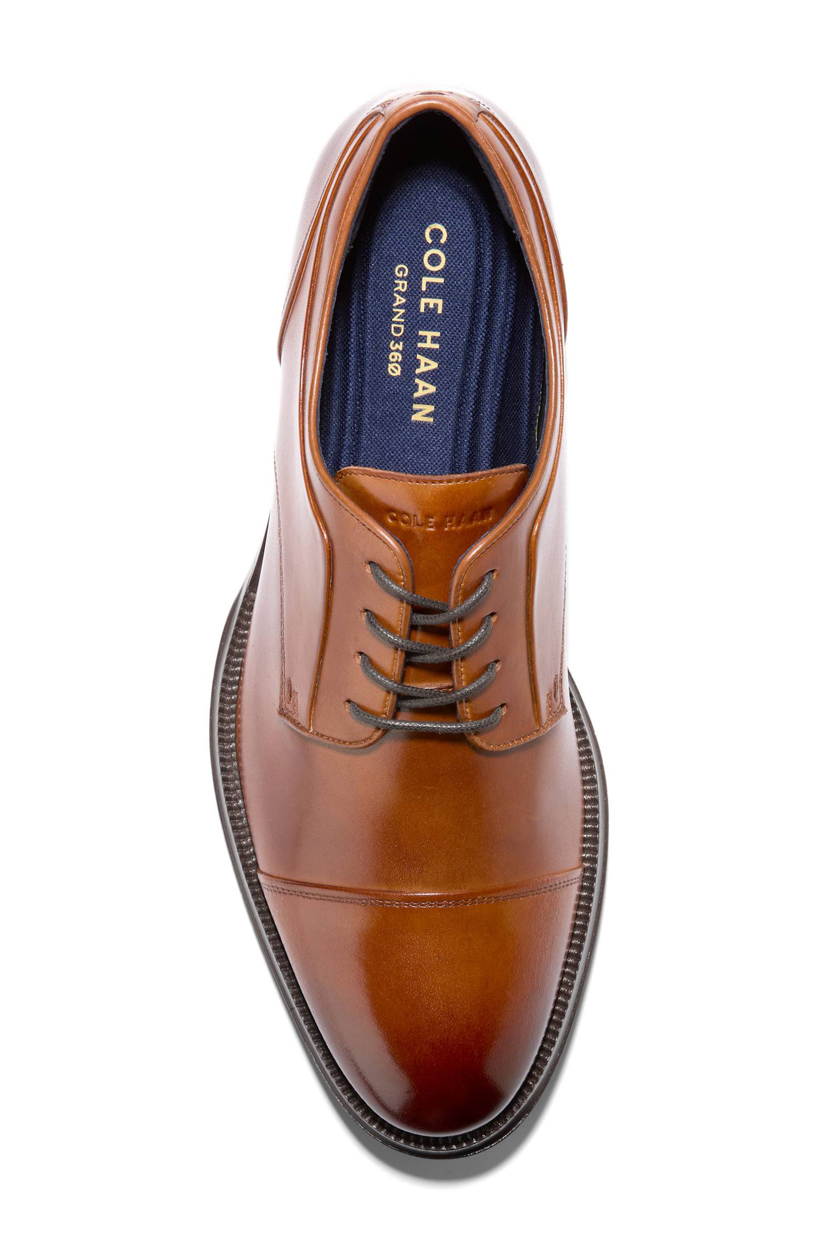 Carnegie Cap Toe Derby, Alternate, color, BRIT TAN