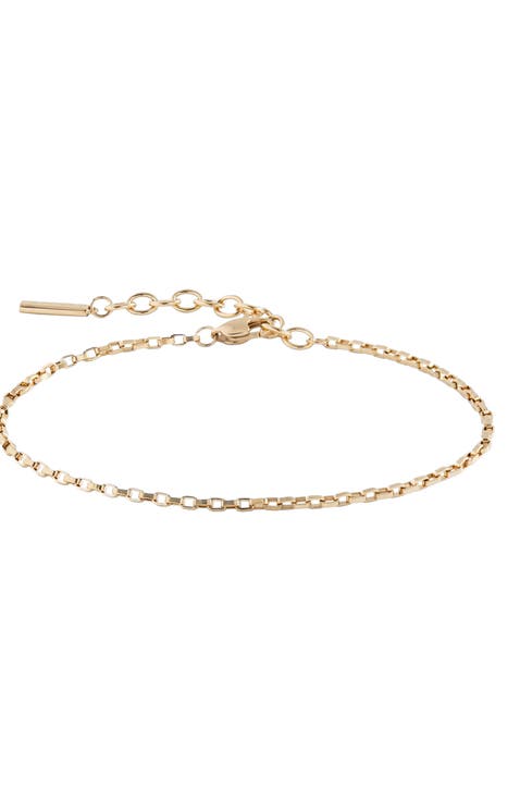 Everyday Box Link Chain Bracelet