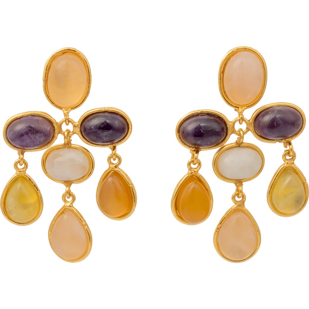 Sylvia Toledano Valse Earrings In Brown