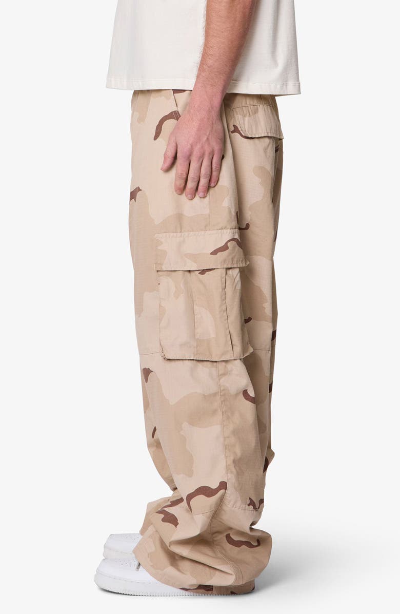 mnml Mega Baggy Cargo Pants, Alternate, color, Desert Camo