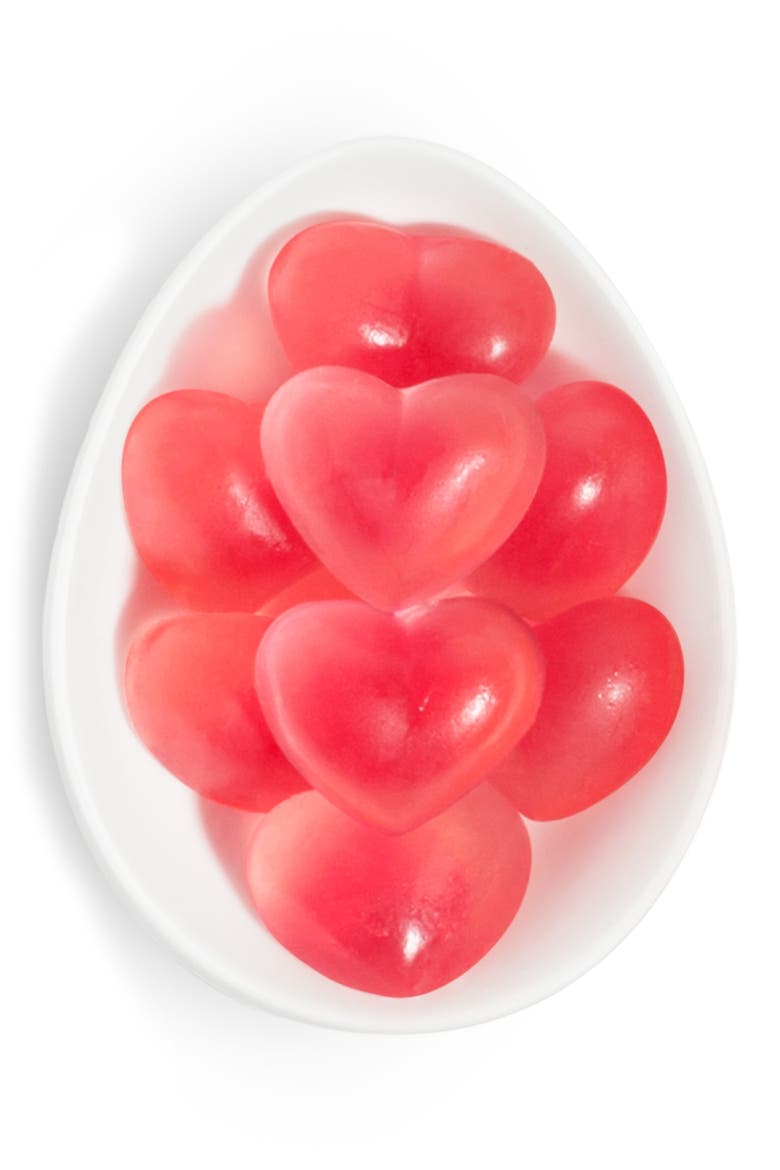 Strawberry Hearts Set of 4 Candy Cubes, Alternate, color, BLUE