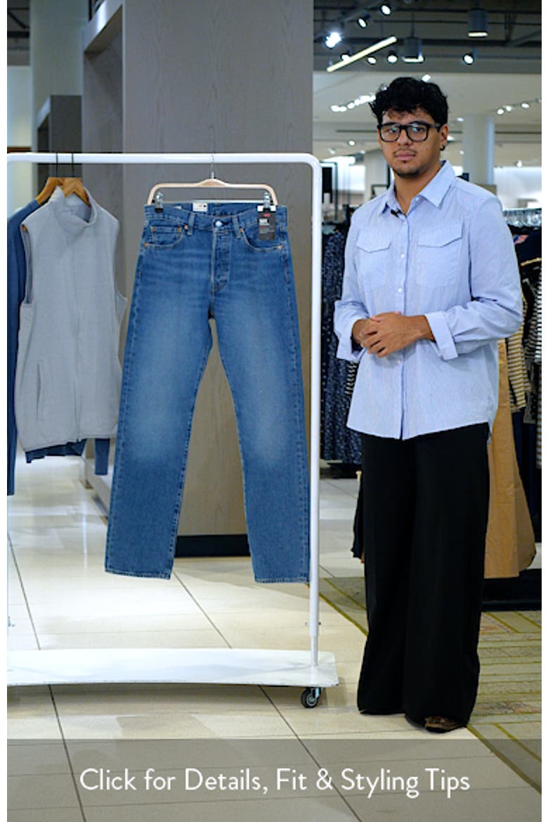 501® Original Straight Leg Jeans video