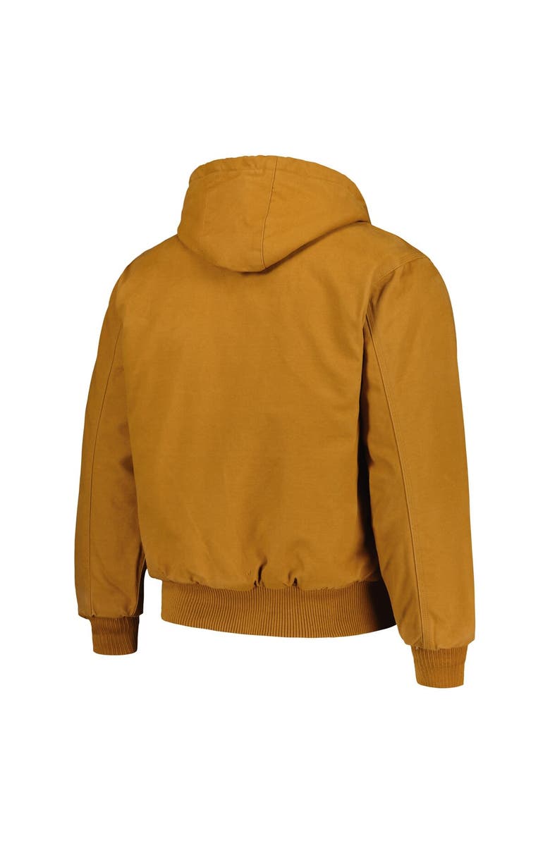 DUNBROOKE Men's Dunbrooke Brown San Francisco Giants Dakota Work Full-Zip Hoodie Jacket, Alternate, color, 