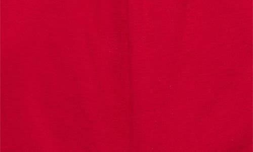Shop Habitual Kids Kids' Embroidered Sleeve Top In Red