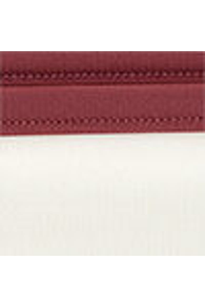 Contrast-trimmed Tie-side Bikini Briefs, Alternate, color, WHITE / RED