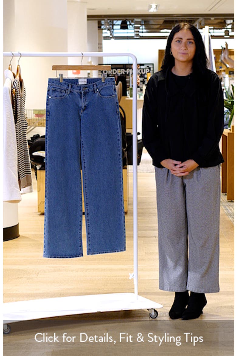 '99 Molly Low Rise Wide Leg Jeans video