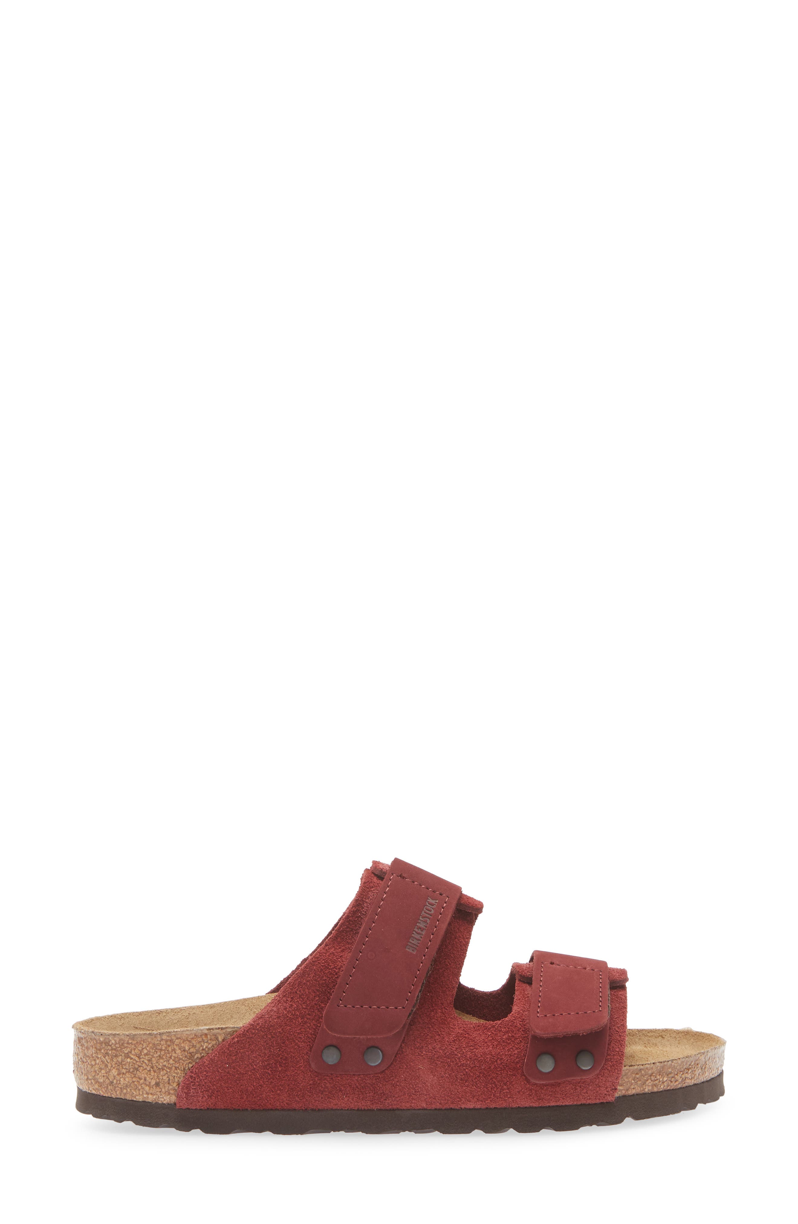Birkenstock Uji Slide Sandal, Alternate, color, Zinfandel