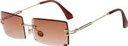 Fifth & Ninth Miami 58mm Rectangle Sunglasses