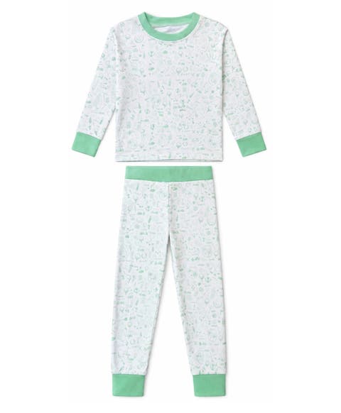 Golf Print 2-Piece Cozy Lounge Set