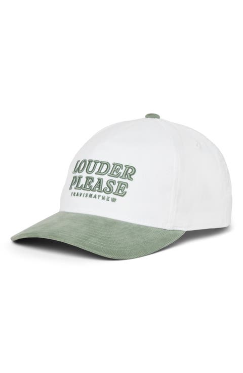 Louder Please Snapback Baseball Cap