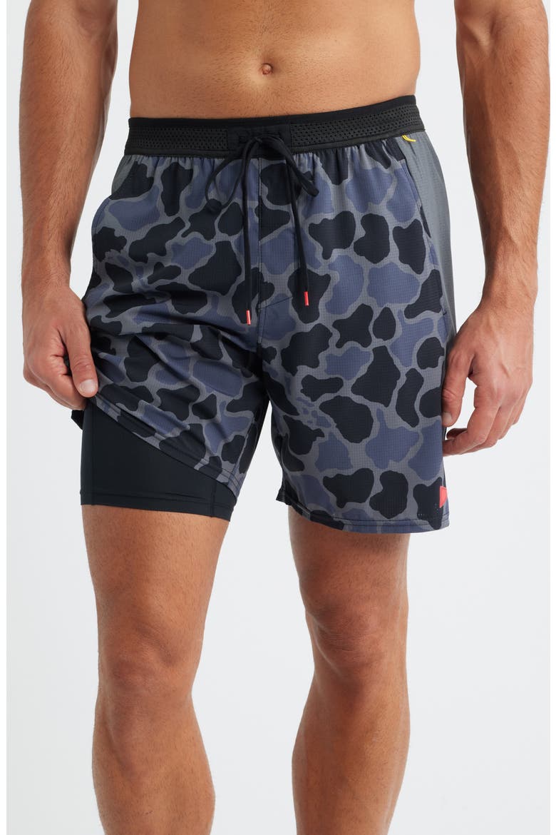 Airtex 2-in-1 Utility Shorts, Alternate, color, BLACK CAMO