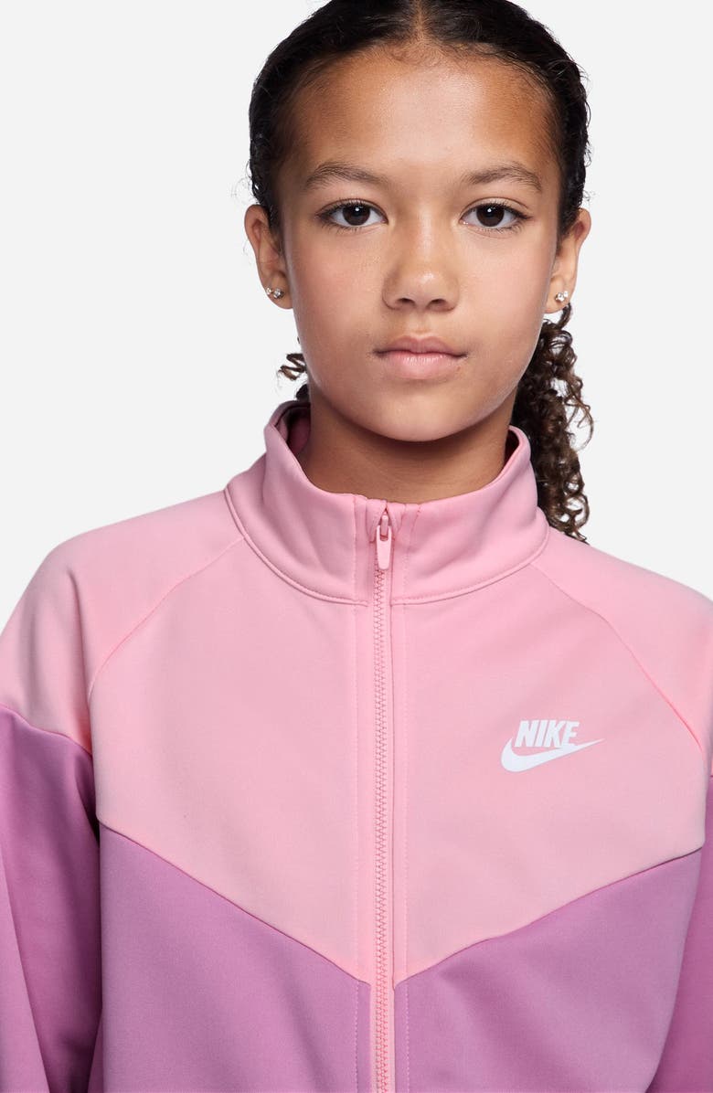 Nike Kids' Sportswear Dri-FIT Track Jacket & Pants Set, Alternate, color, Light Magenta/ Pink/ White
