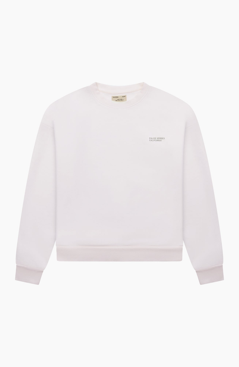 CALIFORNIA INCLINE Palos Verdes Crewneck, Alternate, color, Salt