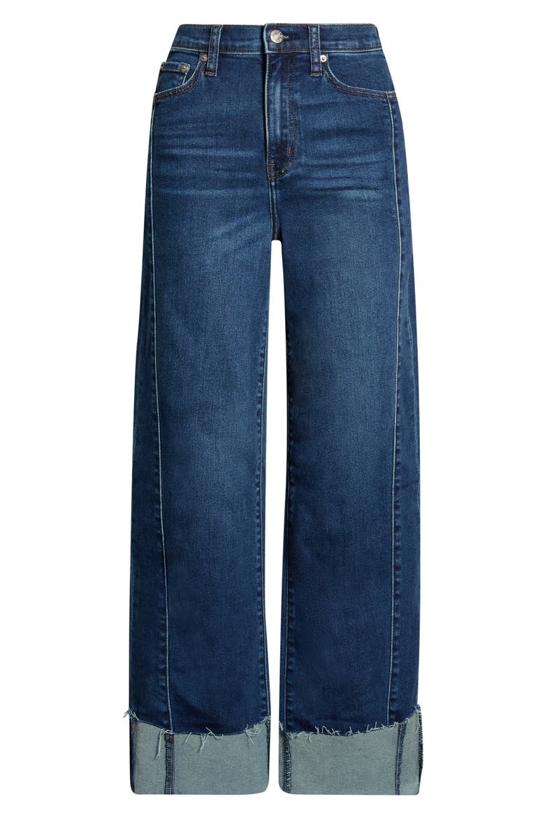Pleaser Cuffed Jeans, Main, color, SLOW MOTION