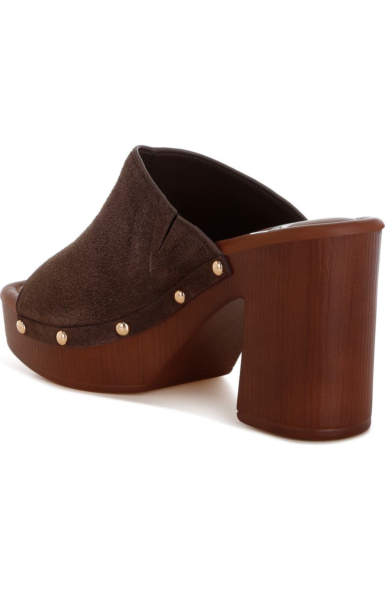 Rag & Co Masaki Platform Sandal, Alternate, color, Brown
