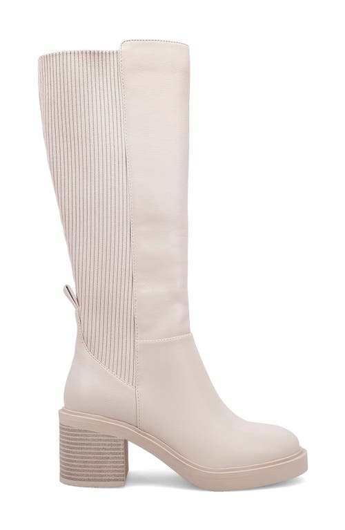 Mia Grier Knee High Boot In Sand
