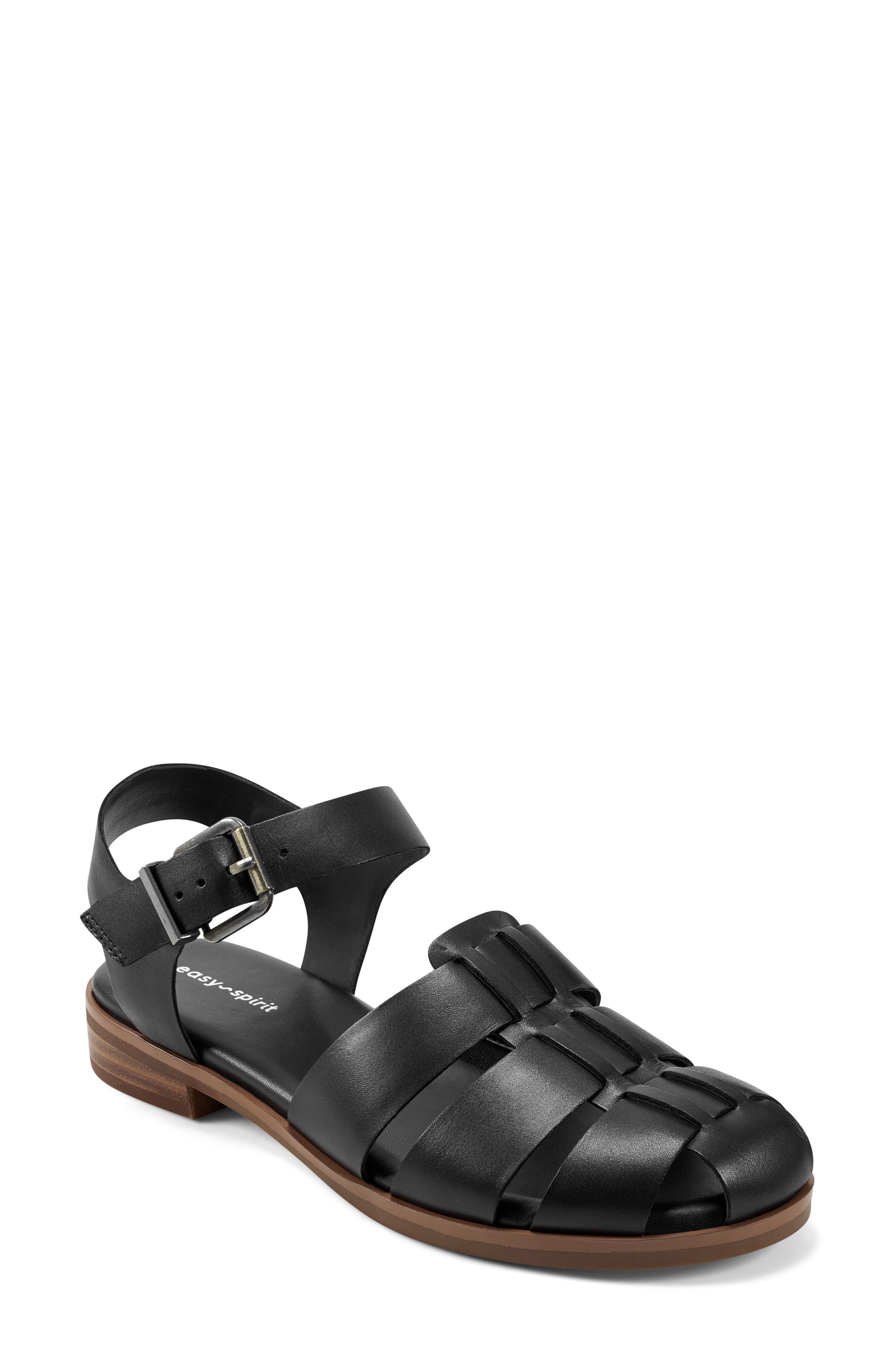 Easy Spirit Gretty Fisherman Sandal - Wide Width Available, Main, color, 