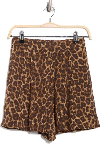 Animal Print Flippy Shorts