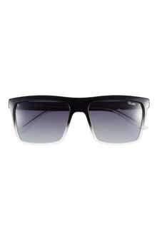 QUAY Australia 56mm Gradient Square Sunglasses
