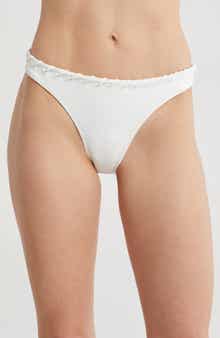 Good American Whipstitch Bikini Bottoms