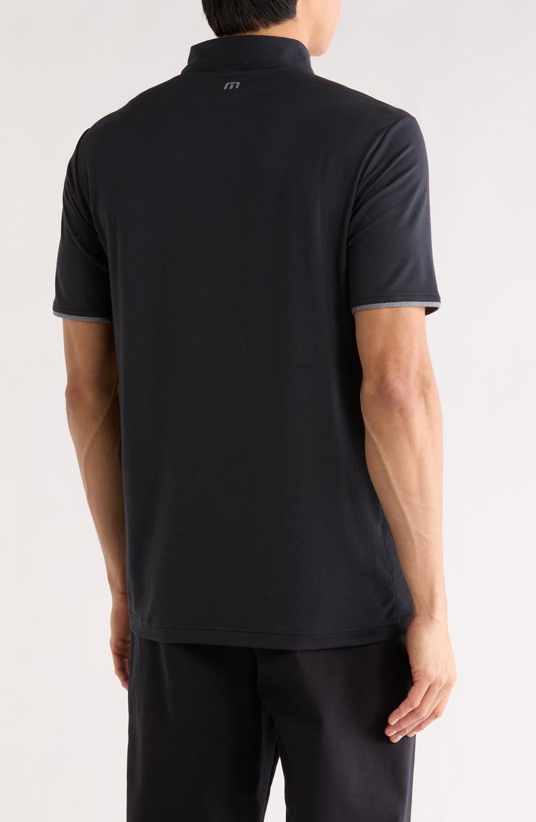 TravisMathew Flight Plan Polo, Alternate, color, Black