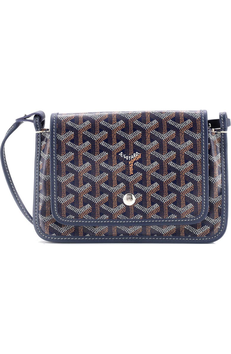 Pre-Owned Goyard Plumet Clutch Wallet Coated Canvas, Main, color,