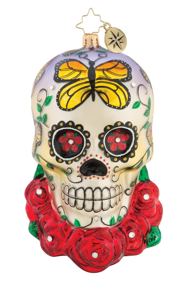 A Head for Details Ornament, Main, color, WHITE MULTI