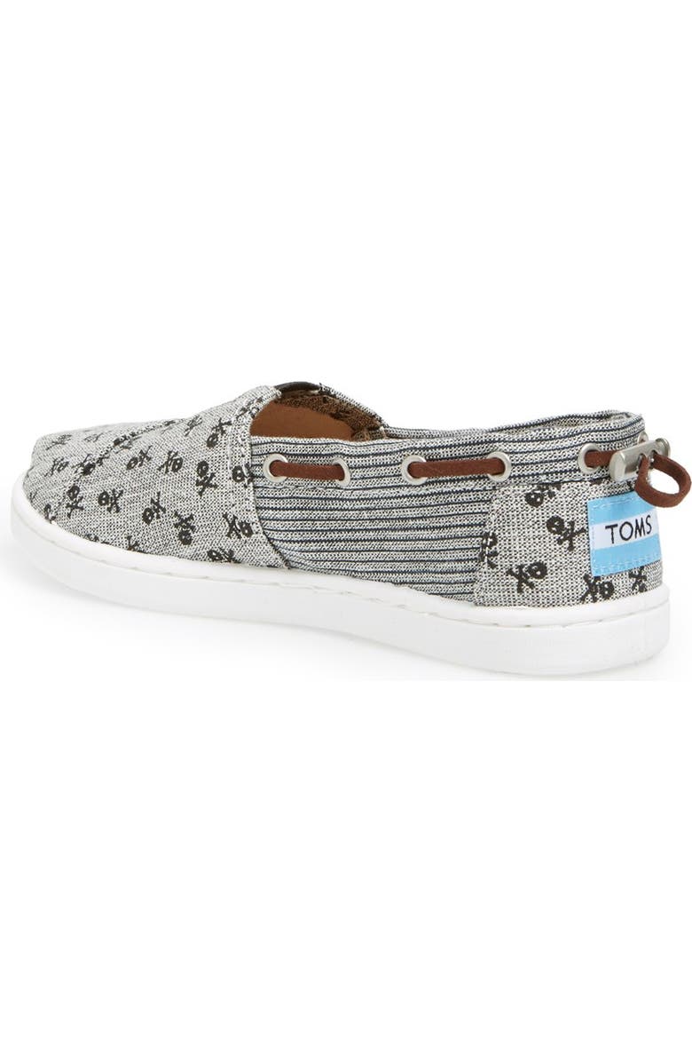 TOMS 'Bimini - Youth' Slip-On, Alternate, color,
