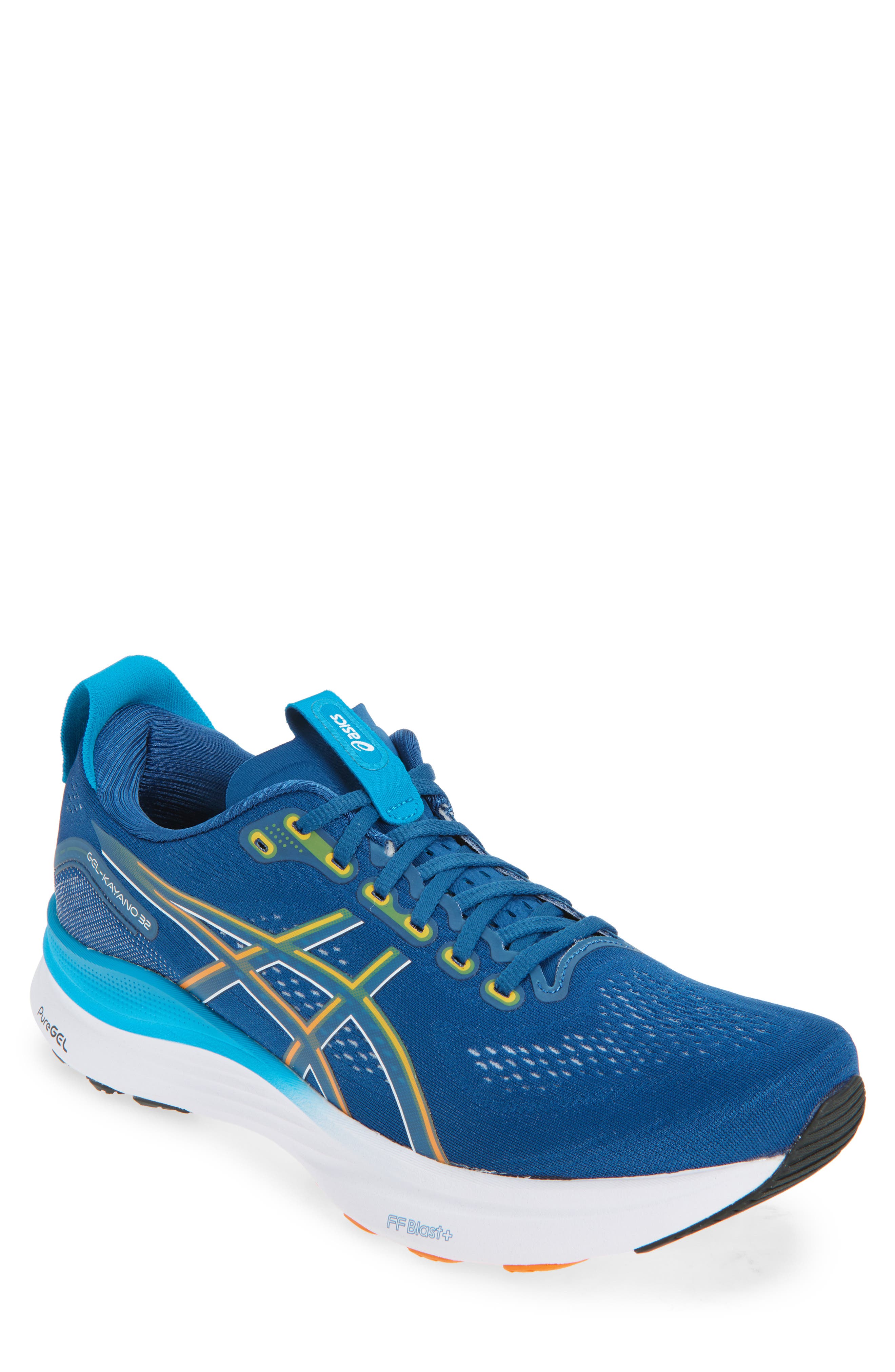 GEL-KAYANO® 32 Running Shoe, Main, color, TWILIGHT BLUE/ ANZU