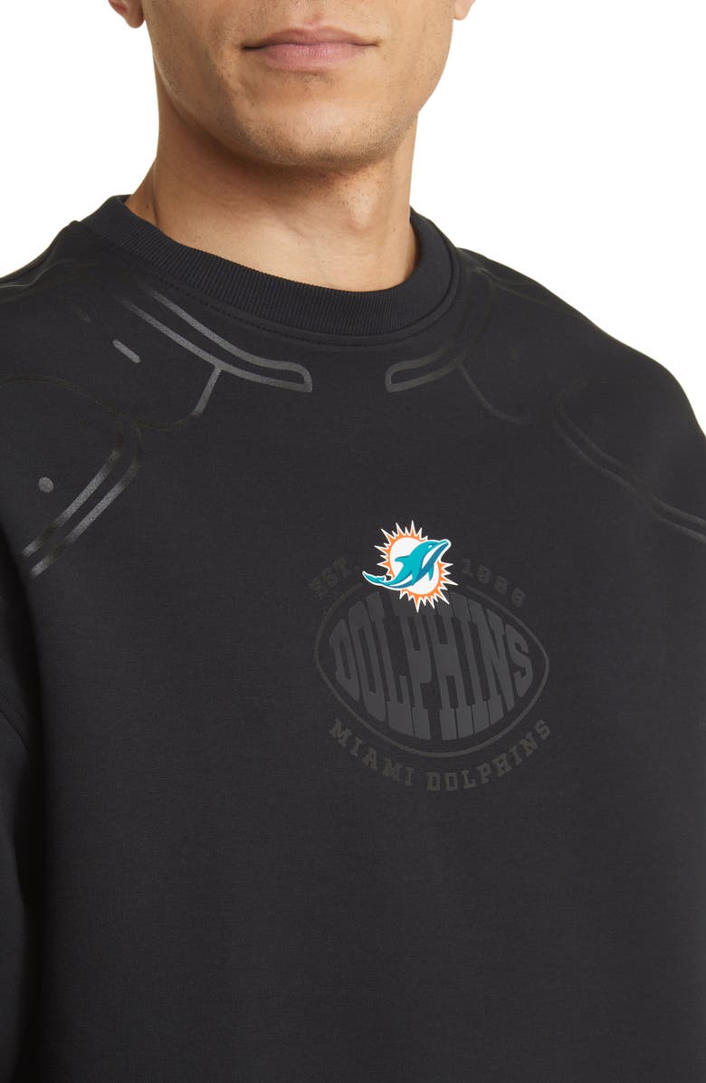 BOSS x NFL Blitz Crewneck Sweatshirt, Alternate, color, 