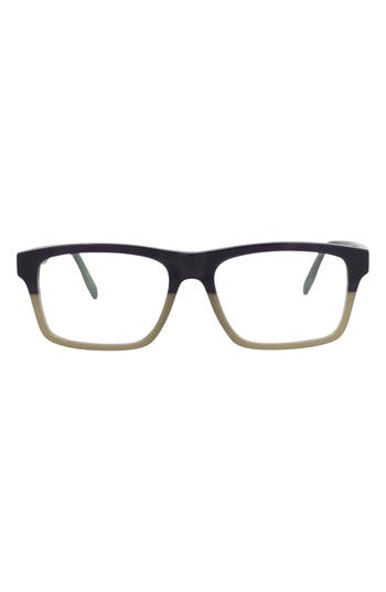 Maui Jim 56mm Square Optical Glasses In Black