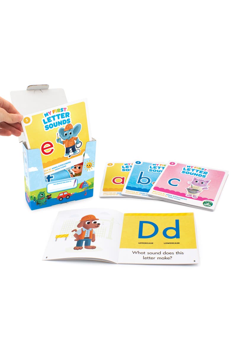My First Letter Sounds 26 ABC Picture Book Set, Alternate, color, Multicolored