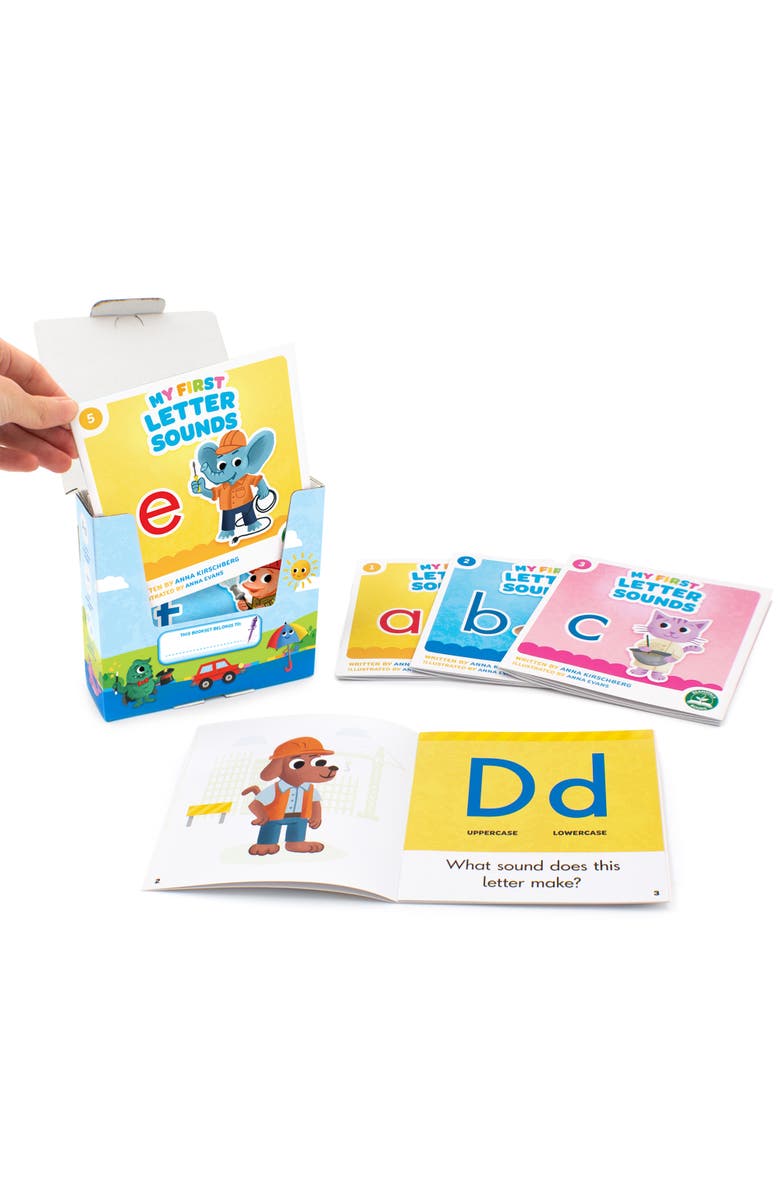 Junior Learning My First Letter Sounds 26 ABC Picture Book Set, Alternate, color, Multicolored