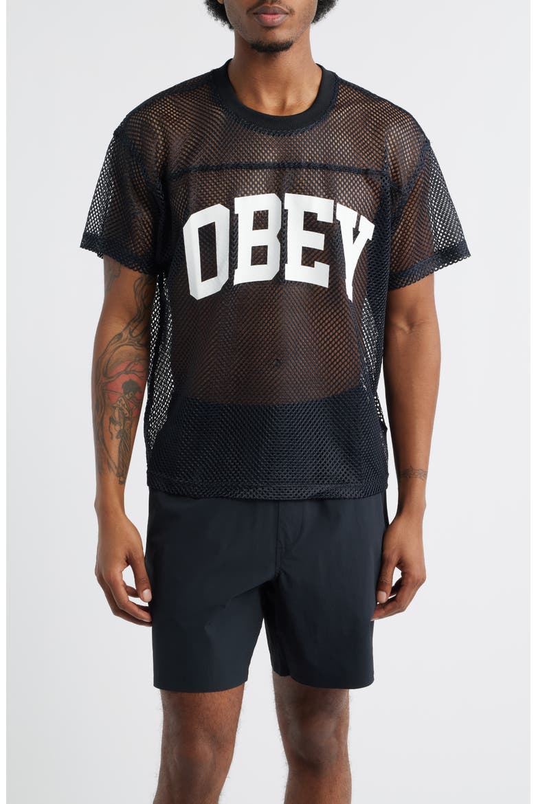 Collegiate Practice Jersey, Main, color, BLACK