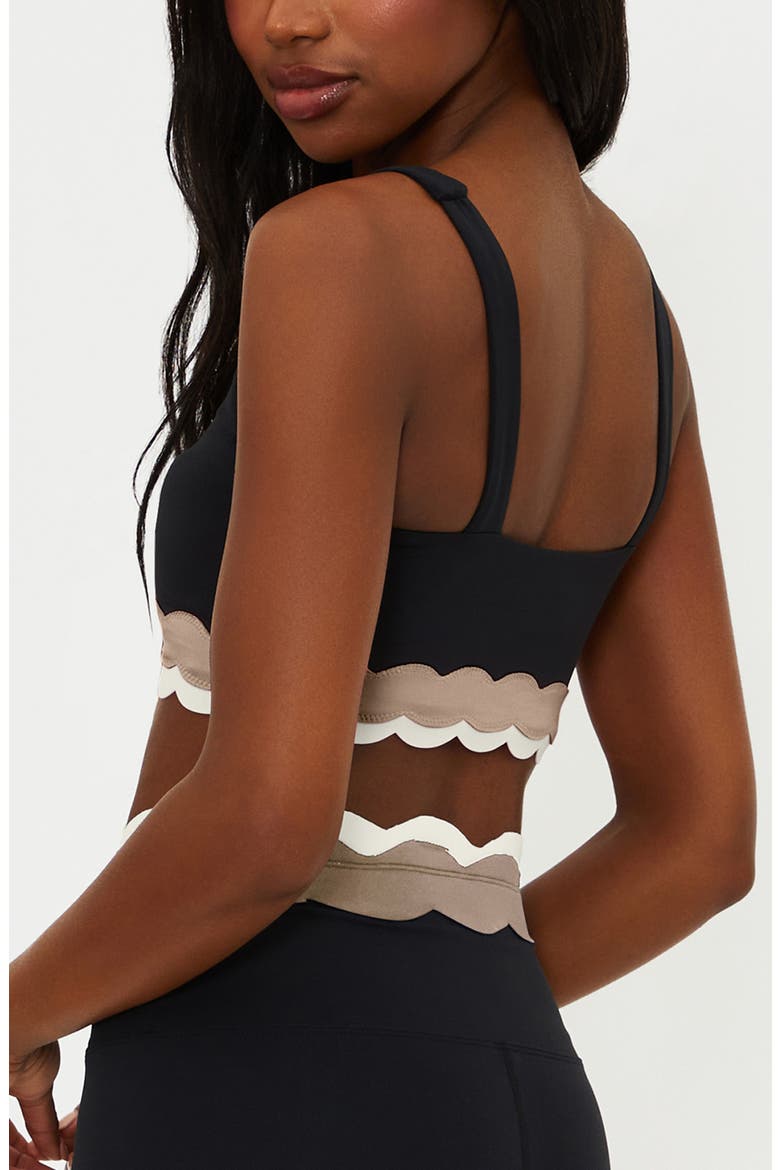 Marin Scallop Trim Sports Bra, Alternate, color, MYSTIC COLORBLOCK