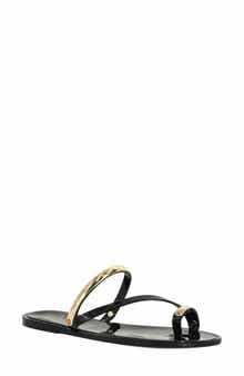 SHUSHOP Dottie Toe Loop Sandal