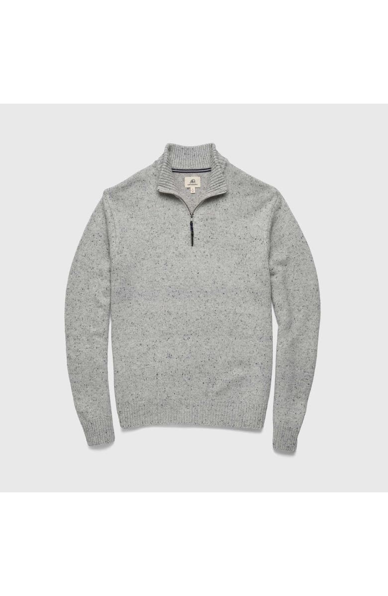 Surfside Supply Co. Robbie Mock Sweater, Main, color, Heather Grey