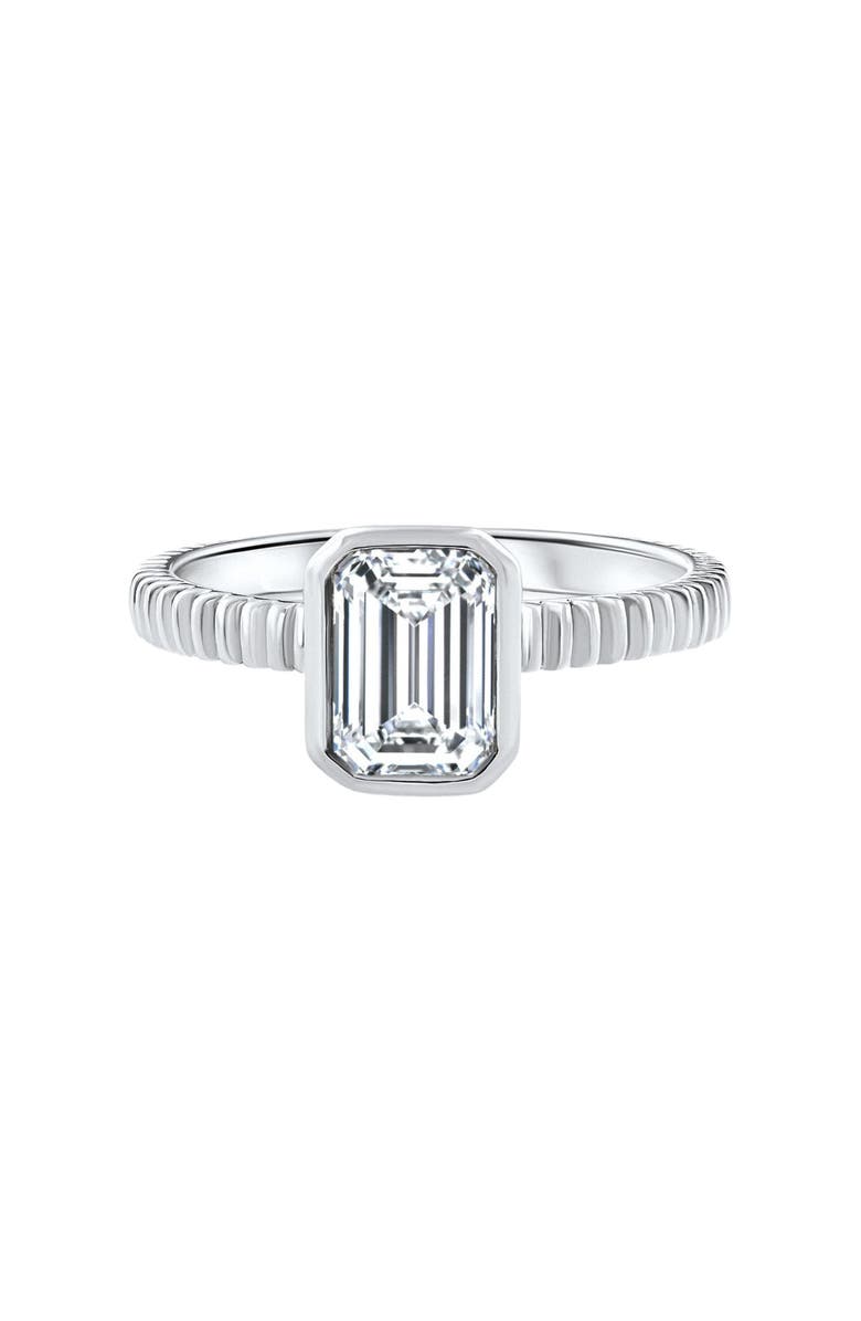 Bliss Diamond 1.52 Ct Emerald Cut Solitaire Diamond Engagement Ring 14k Gold Lab Grown, Main, color,