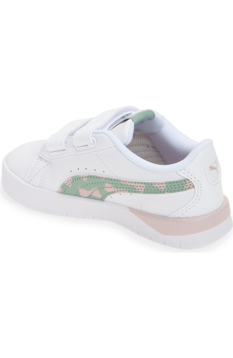 PUMA Kids' Jada Classic Sneaker, Alternate, color, Puma White/ Light Moss/ Mauve