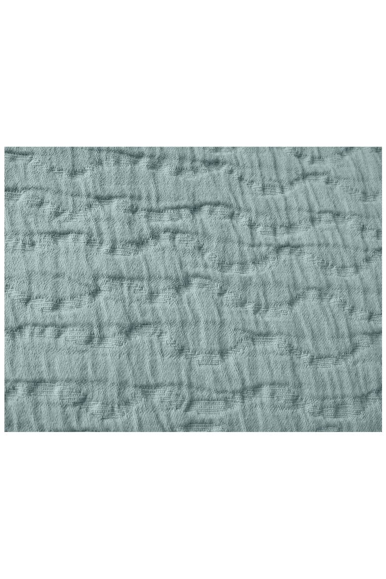 Pescadero Organic Cotton Matelassé Pillow Sham, Alternate, color, TIDAL