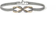 John Hardy Infinite Love Knot Bracelet, Silver & 14K Yellow Gold