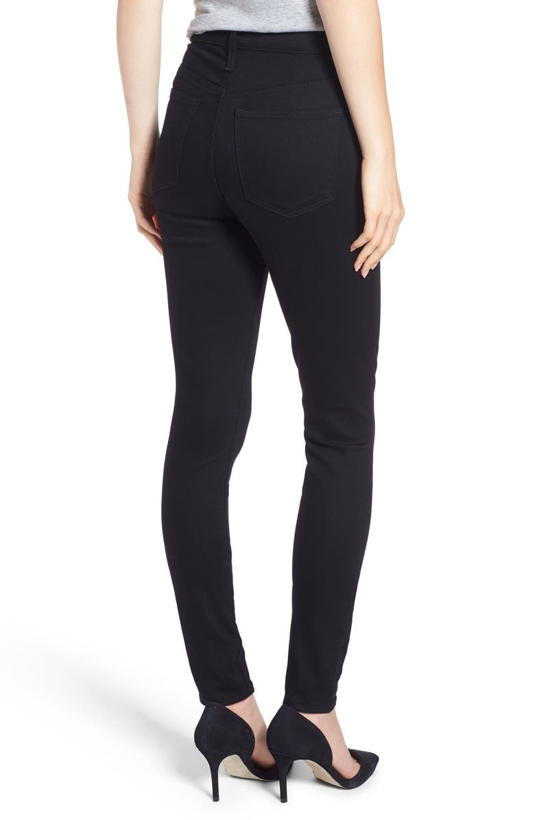 Caslon<sup>®</sup> Sierra High Waist Skinny Jeans, Alternate, color,